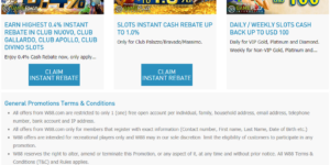 W88 Rebate Promotion: Instant and Weekly Payout Up to 1.0%