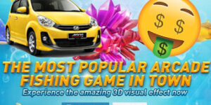 Purchase a Perodua Myvi with your Wins from W88 Fishing World Game