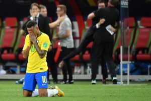 Brazil Finally Hits Home Base at Rio de Janeiro Post Quarter-final Defeat with Heart Broken Neymar
