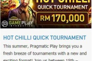 Promotional Update: August Slot Promos Up For Grabs Up to RM 170,000 Cash Prize!