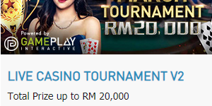 Promotional Update: Live Casino March Tournament – Win up to 20,000!