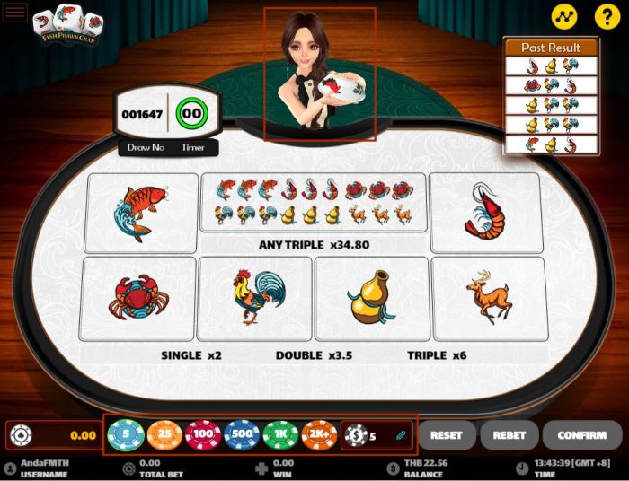 How to Play Fish Prawn Crab Game Online - W88 Games