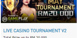 Promotional Update: W88 May Tournament – Win up to RM 20,000!