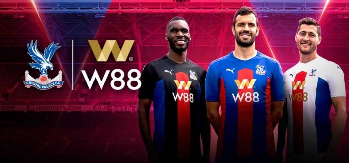 W88 Crystal Palace - Official Shirt Sponsorship Deal 2020/21