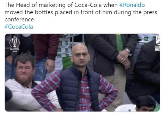 Cristiano Ronaldo Coca Cola snub Euro'20: Witty memes Flood