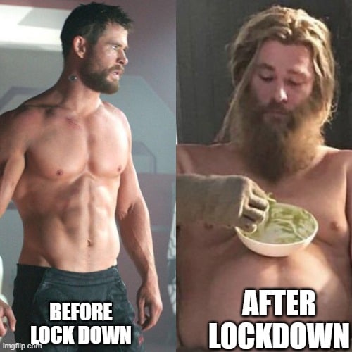 before and after lockdown memes - 07