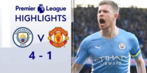 Highlights! Man City vs Man United [4-1] – City beats United