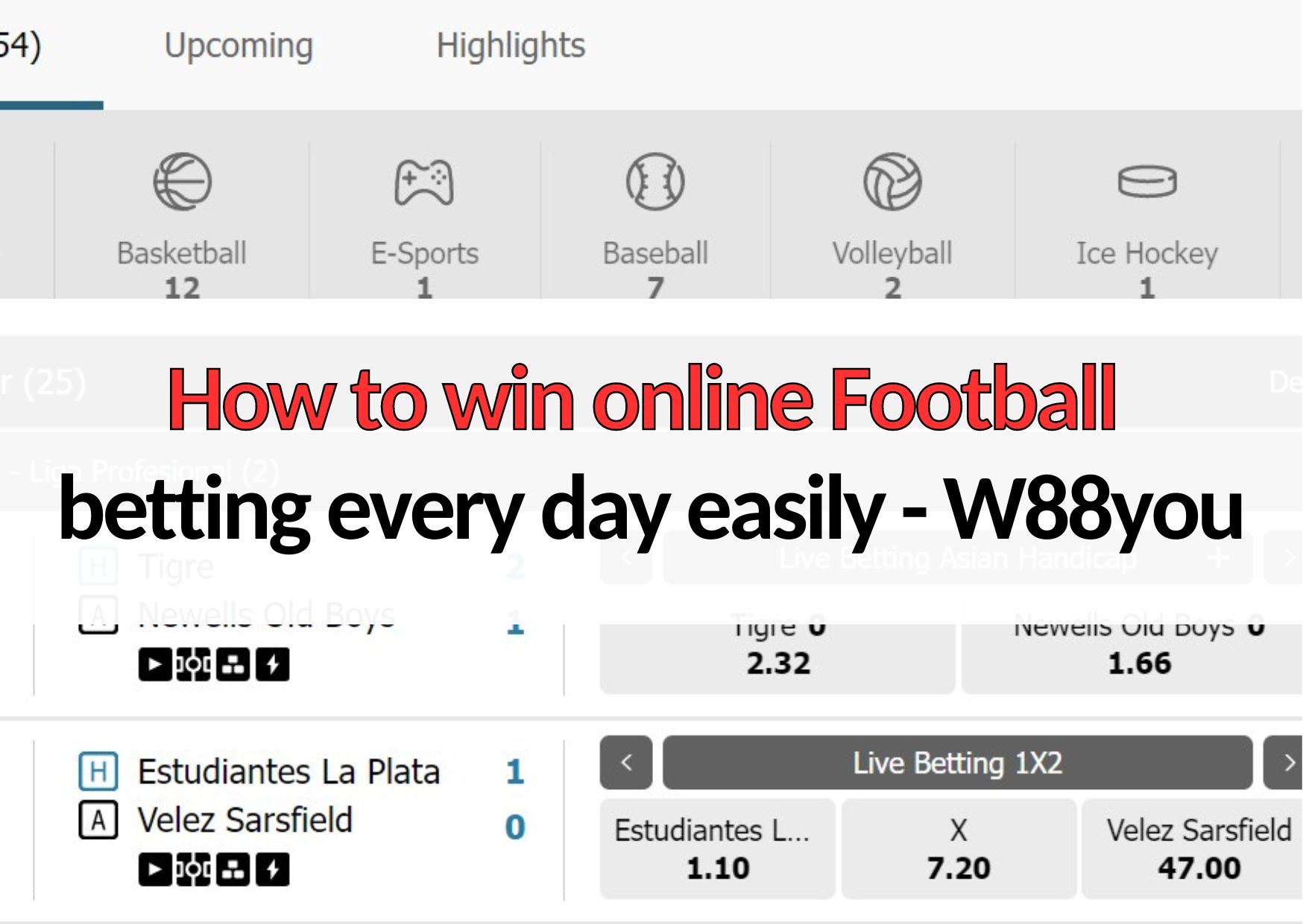 how to win online football betting