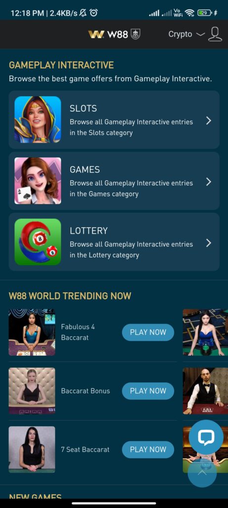 w88 mobile app download and know dashboard in android apk file iphone ios file