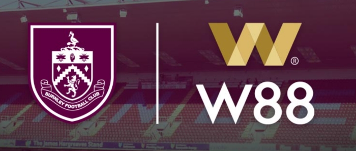 w88 official partnership deals sponsoring W88 Burnley Football Club