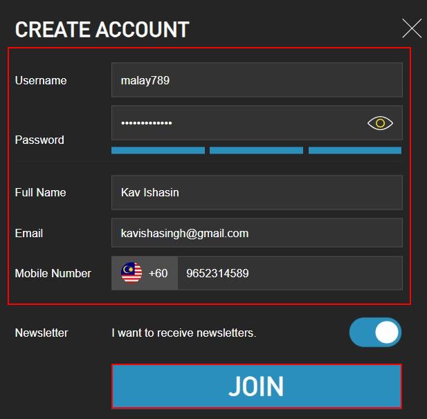w88 register guide create username & password to join and win welcome bonus